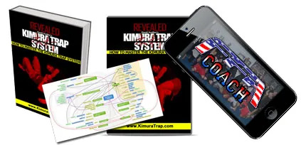 The Kimura Trap System online course shown on a laptop, tablet, and phone