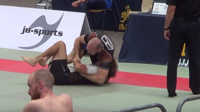 Kimura Trap via Inverted Triangle from Kimura Lock Down